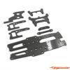 Yeah Racing Carbon UpGrade Set Kyosho Optima Pro KYOP-S03BK/S - Afbeelding 3