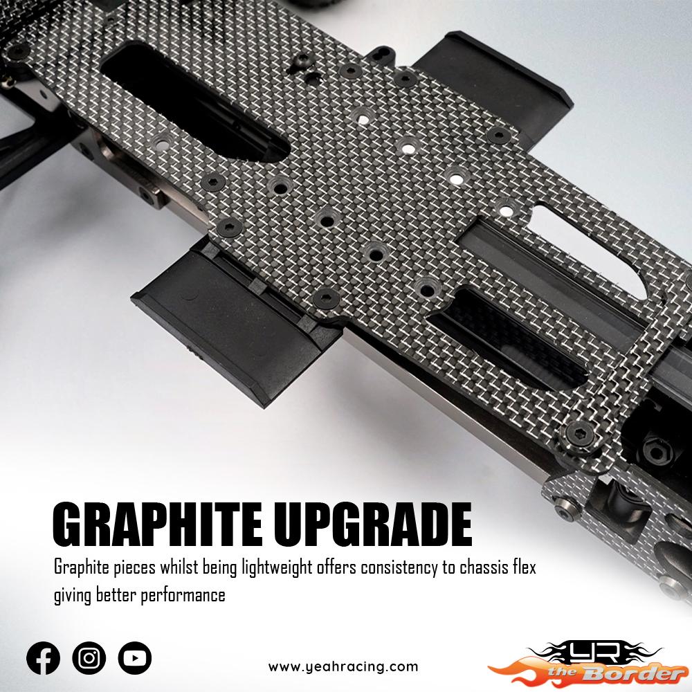 Yeah Racing Carbon UpGrade Set Kyosho Optima Pro KYOP-S03BK/S - Afbeelding 11
