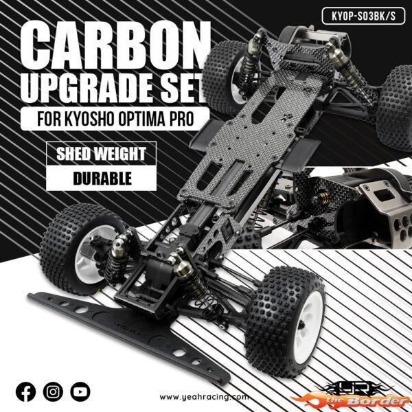 Yeah Racing Carbon UpGrade Set Kyosho Optima Pro KYOP-S03BK/S