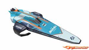 Joysway E1 RaceBird 545mm RTR Brushless Hydrofoil Boat Team MIAMI JW8608MIAMI