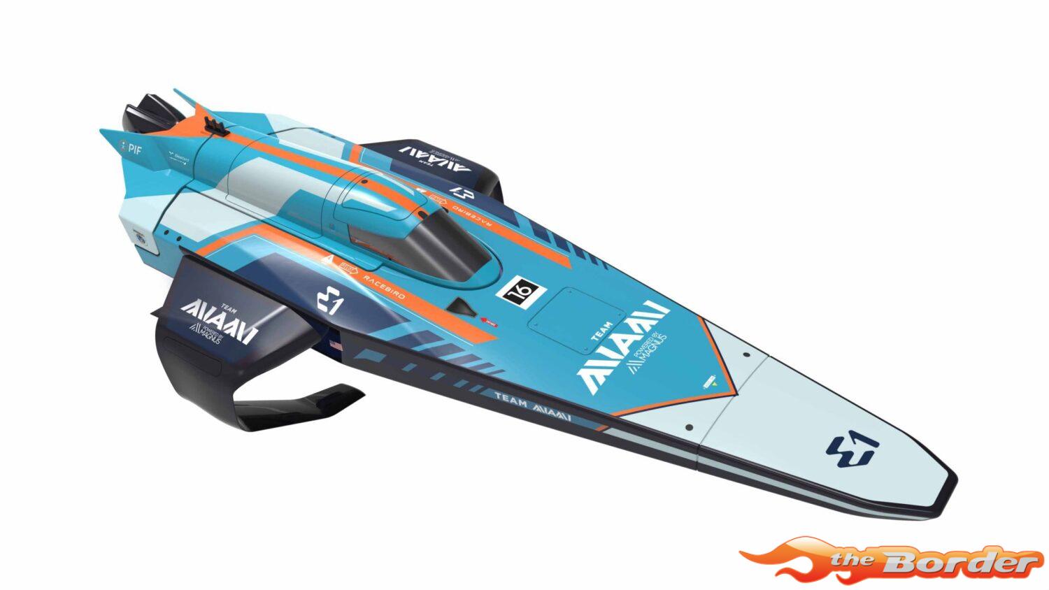 Joysway E1 RaceBird 545mm RTR Hydrofoil Boat Team MIAMI JW8608MIAMI