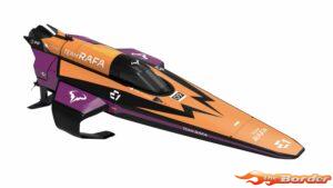 Joysway E1 RaceBird 545mm RTR Brushless Hydrofoil Boat Team RAFA JW8608RAFA