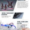 Kyosho Inferno MP11 TKI3 1/8 4WD Buggy Kit 33028B - Afbeelding 6
