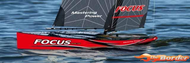 Joysway Focus III 995mm RTR Sailboat Red JW8812V3R - Afbeelding 6