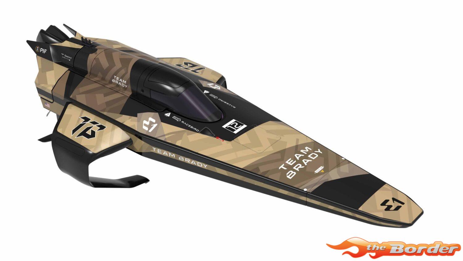 Joysway E1 RaceBird 545mm RTR Hydrofoil Boat Team Brady JW8608BRADY