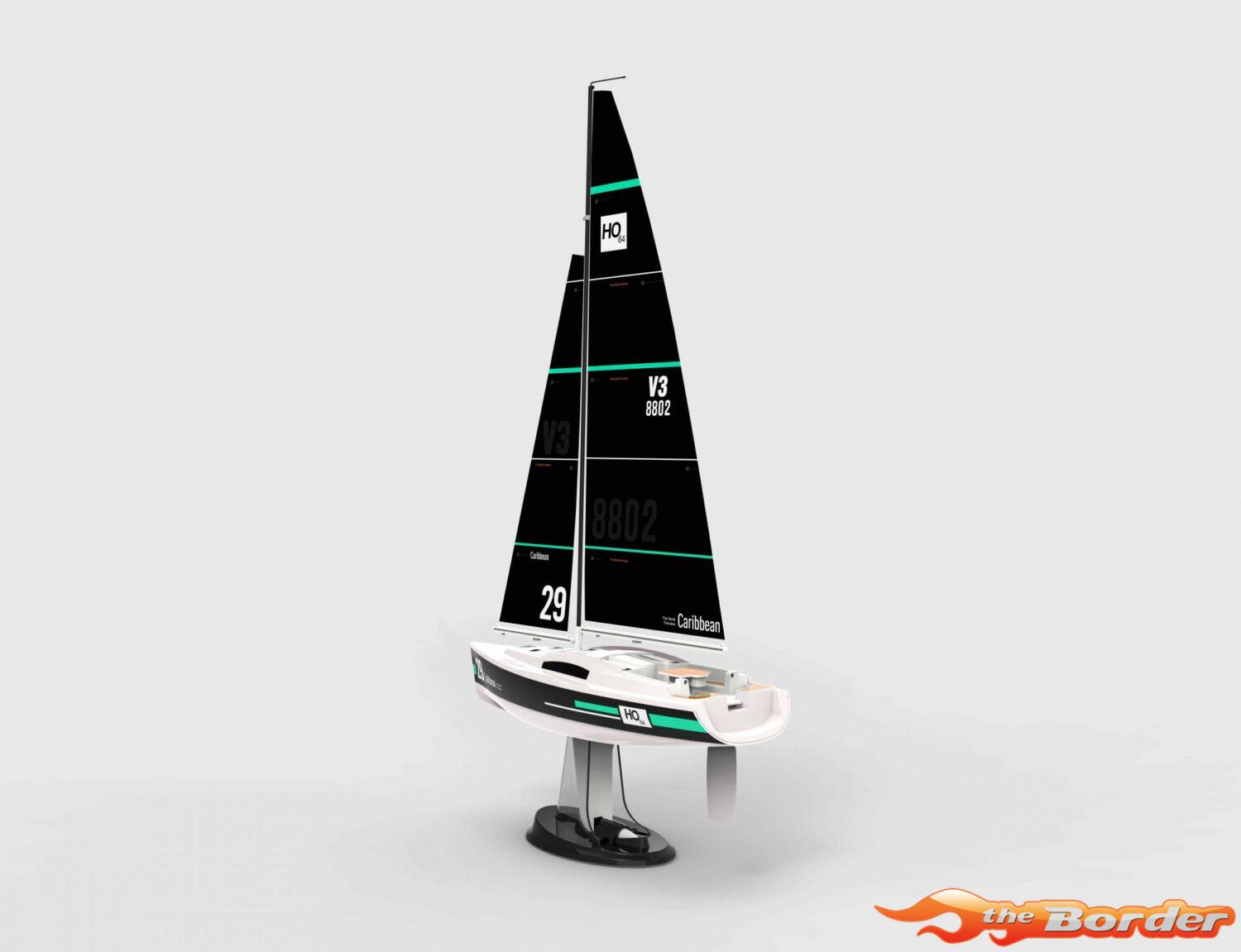 Joysway Caribbean Yacht V3 260mm RTR Sailboat JW8802V3 - Afbeelding 6