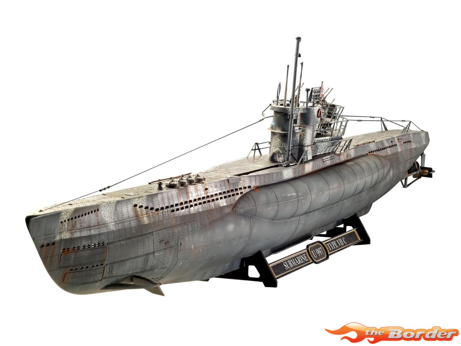 Revell German Submarine Type VII C/41 1/72 Modelbouwpakket 05163 - Afbeelding 2