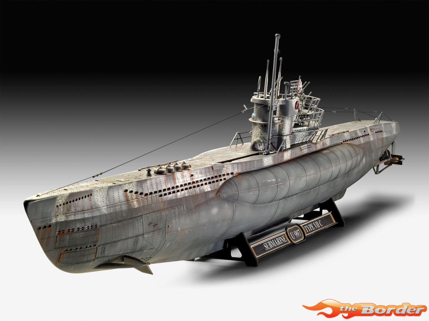 Revell German Submarine Type VII C/41 1/72 Modelbouwpakket 05163 - Afbeelding 4