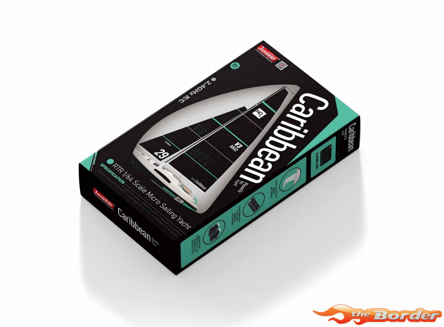 Joysway Caribbean Yacht V3 260mm RTR Sailboat JW8802V3 - Afbeelding 8