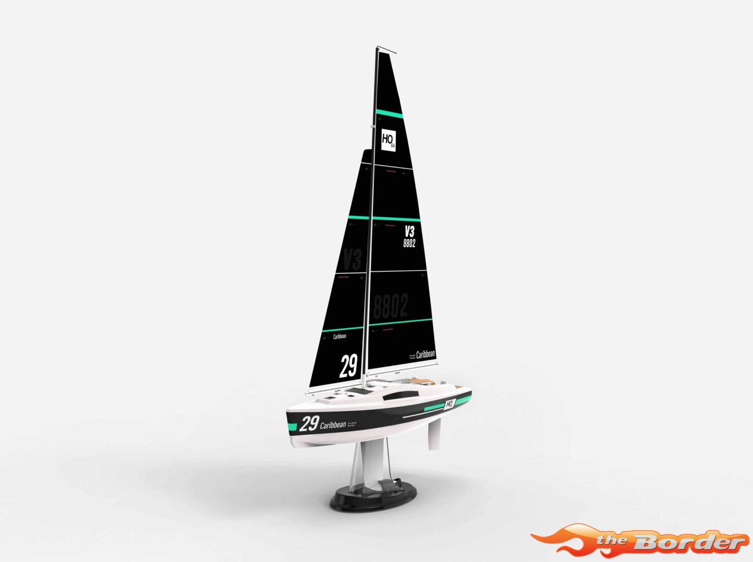 Joysway Caribbean Yacht V3 260mm RTR Sailboat JW8802V3 - Afbeelding 9