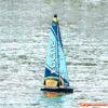 Joysway Focus III 995mm RTR Sailboat Blue JW8812V3B - Afbeelding 10