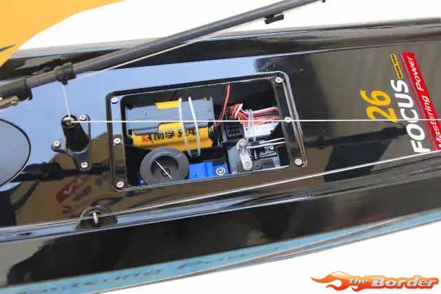 Joysway Focus III 995mm RTR Sailboat Blue JW8812V3B - Afbeelding 4