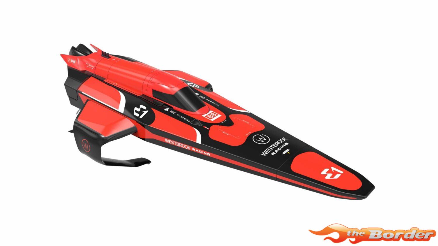 Joysway E1 RaceBird 545mm RTR Hydrofoil Boat Team Westbrook JW8608WESTBROOK