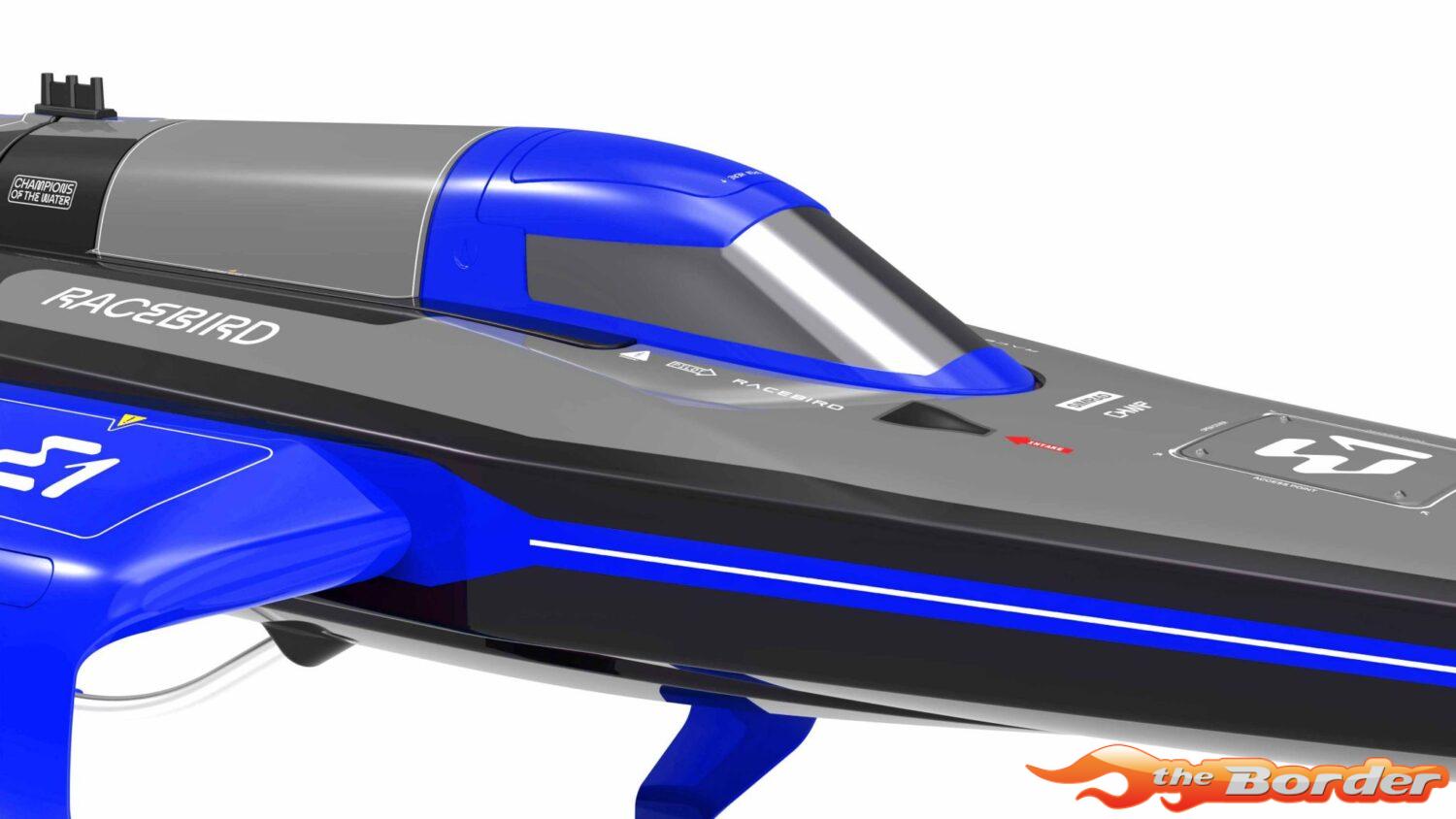 Joysway E1 RaceBird 545mm RTR Hydrofoil Boat Blue JW8608B - Afbeelding 6
