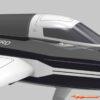 Joysway E1 RaceBird 545mm RTR Hydrofoil Boat White JW8608W - Afbeelding 4