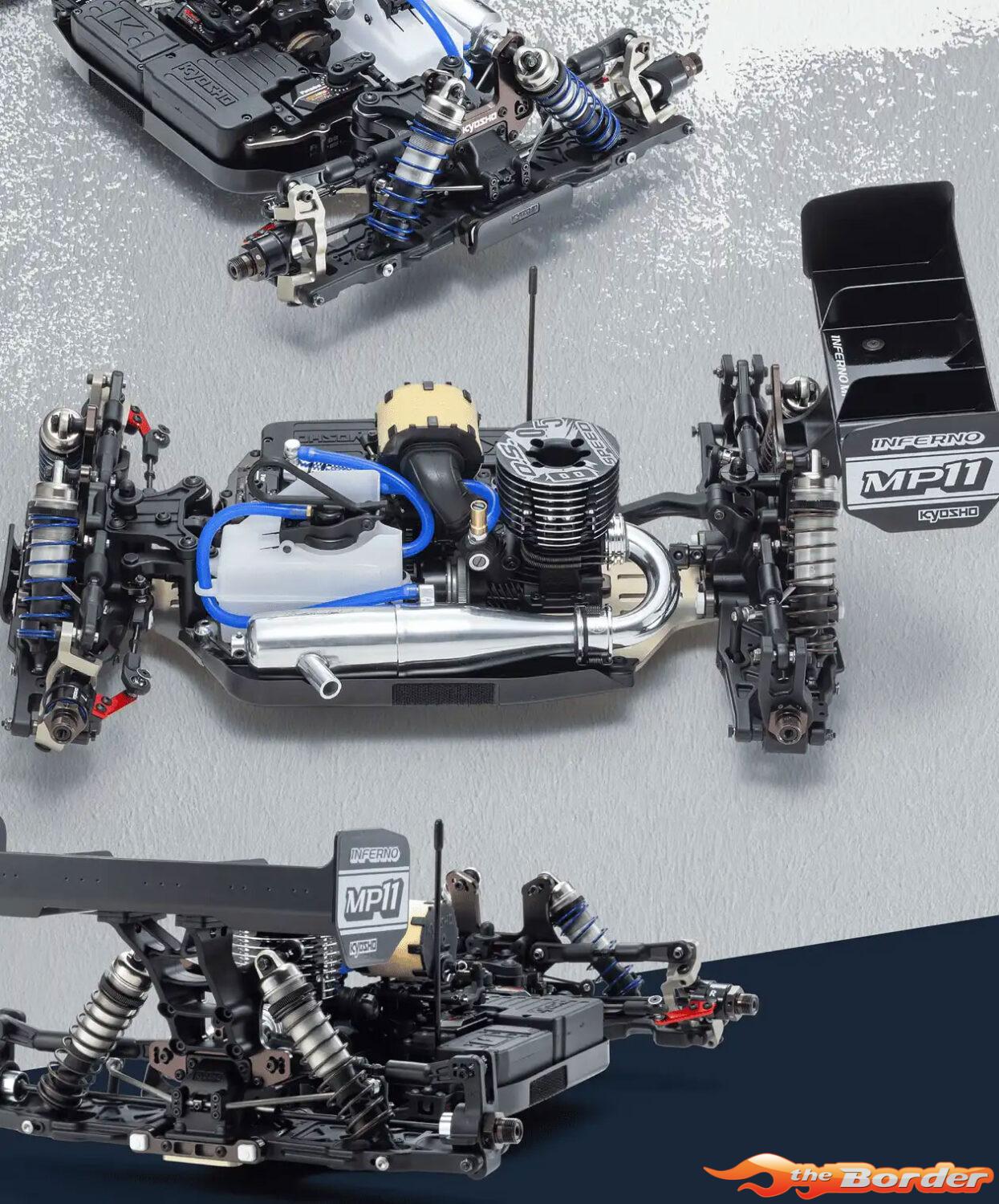Kyosho Inferno MP11 TKI3 1/8 4WD Buggy Kit 33028B - Afbeelding 16