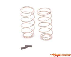 Aerox Mild Spring - Med Black 4.0lb/in (2) (for 1/10 offroad) AX086