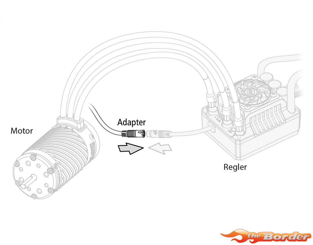 Hobbywing Sensor Converter Cable for JST Port-Motor 30810004