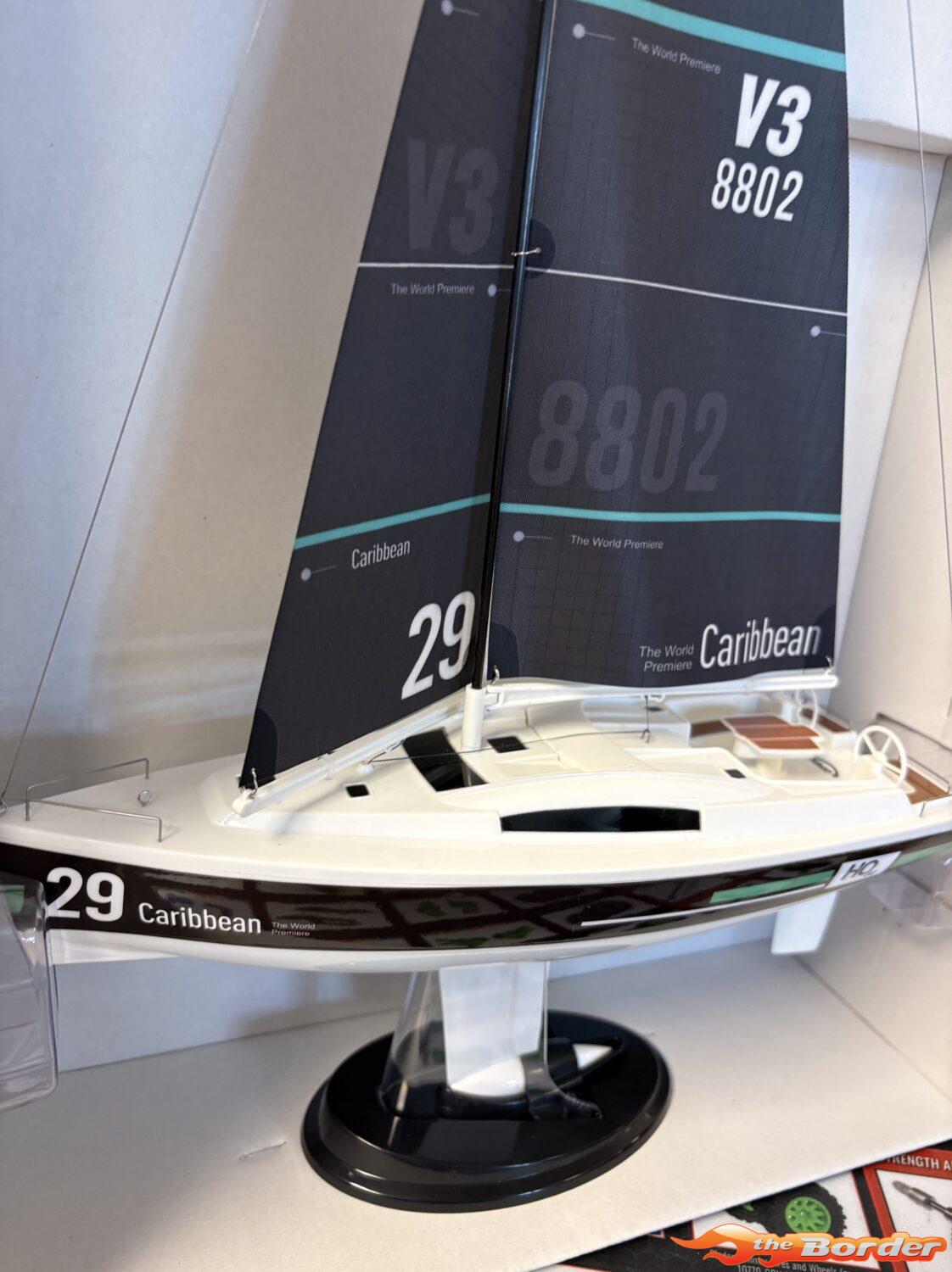 Joysway Caribbean Yacht V3 260mm RTR Sailboat JW8802V3 - Afbeelding 5