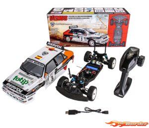 KillerBody Venus Lancia Delta RWD 1/10 Ready-To-Run Rally RC Car 48837R