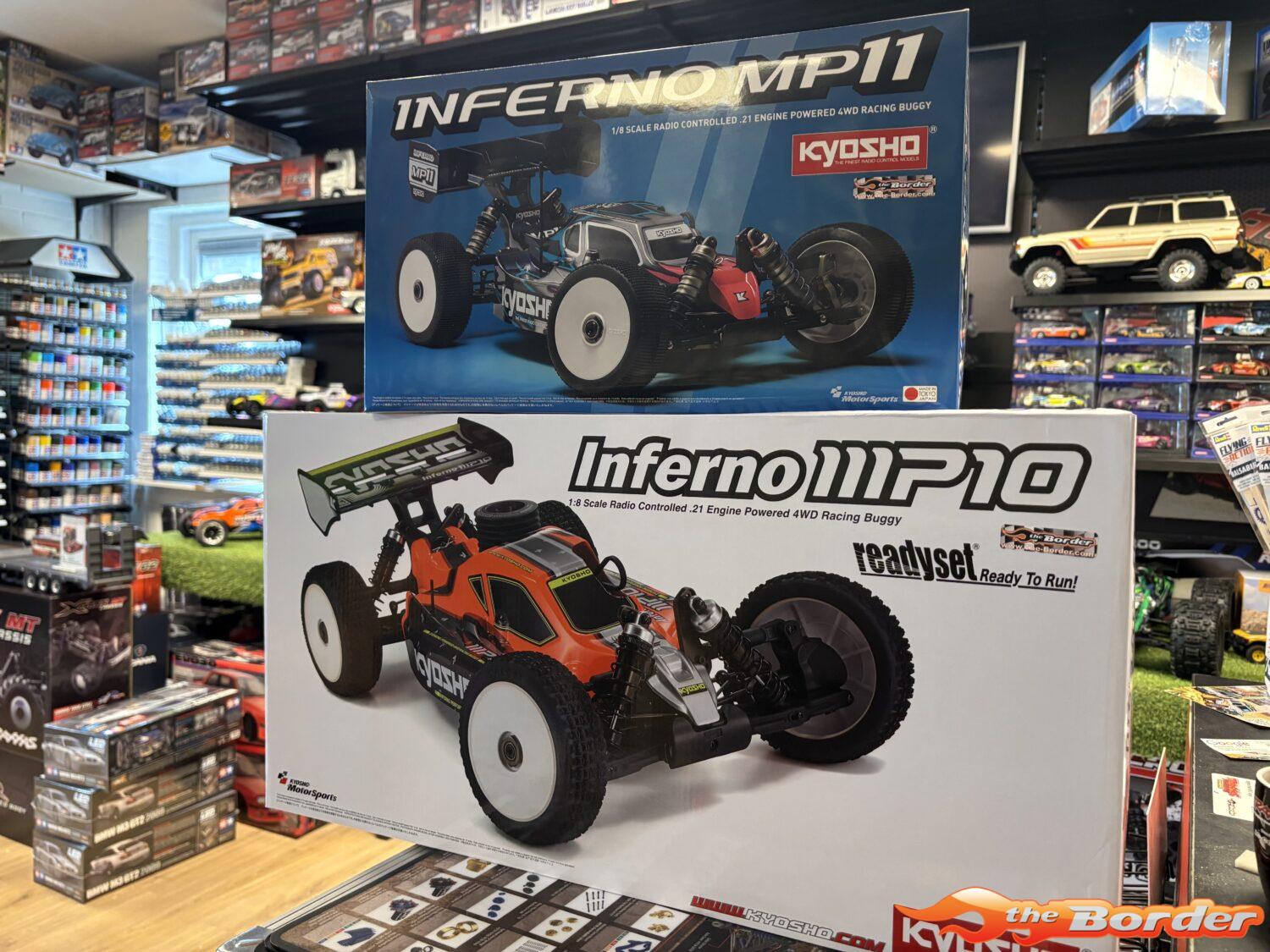 Kyosho Inferno MP11 TKI3 1/8 4WD Buggy Kit 33028B - Afbeelding 19