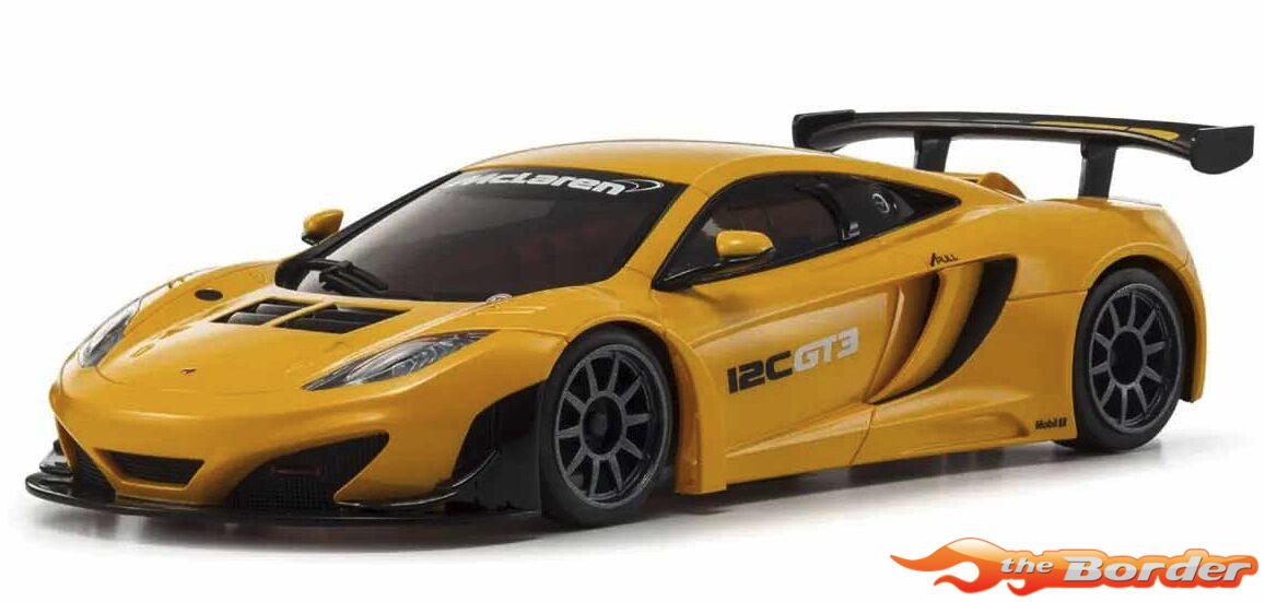 Kyosho Mini-Z Body Set McLaren 12C GT3 2013 Orange MZP256OR - Afbeelding 2