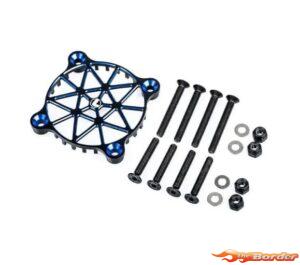 LRP Worksteam Alum. Safety Mesh V2 for 40mm Fan - Blue 501983