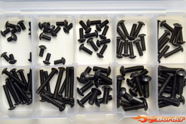 Absima 1/10 Mix Set Button Head 100pcs mix 3020004