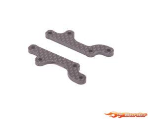 Schumacher C/F Upper Link Mount Front (2) - Vibe TC U9121