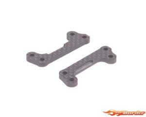 Schumacher C/F Upper Link Mount Rear(2) - Vibe TC U9122
