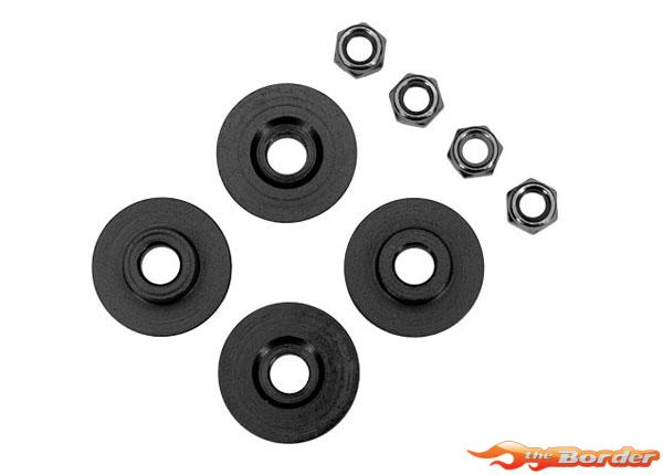 Traxxas 17mm Pro Scale Aluminium Wheel Adapters (4) 8549