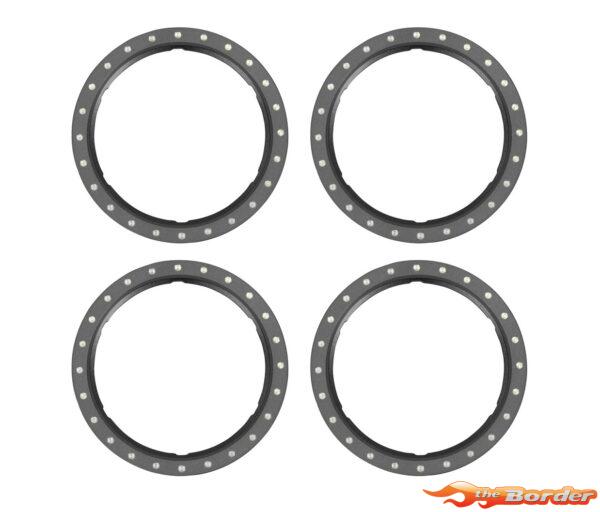 Traxxas Beadlock Rings Black (Machined Aluminium, 4pcs) 10276-BLK