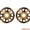Traxxas Method Race Wheels (Alu, bronze anodized) (Beadlock rings seperate) 10274-BRNZ