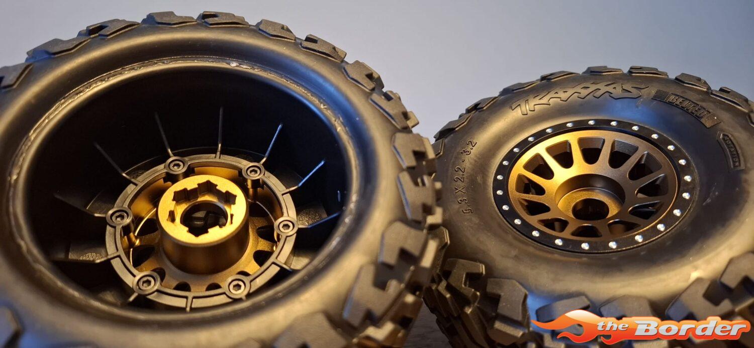 Traxxas Method Race Wheels (Alu, bronze anodized) (Beadlock rings seperate) 10274-BRNZ
