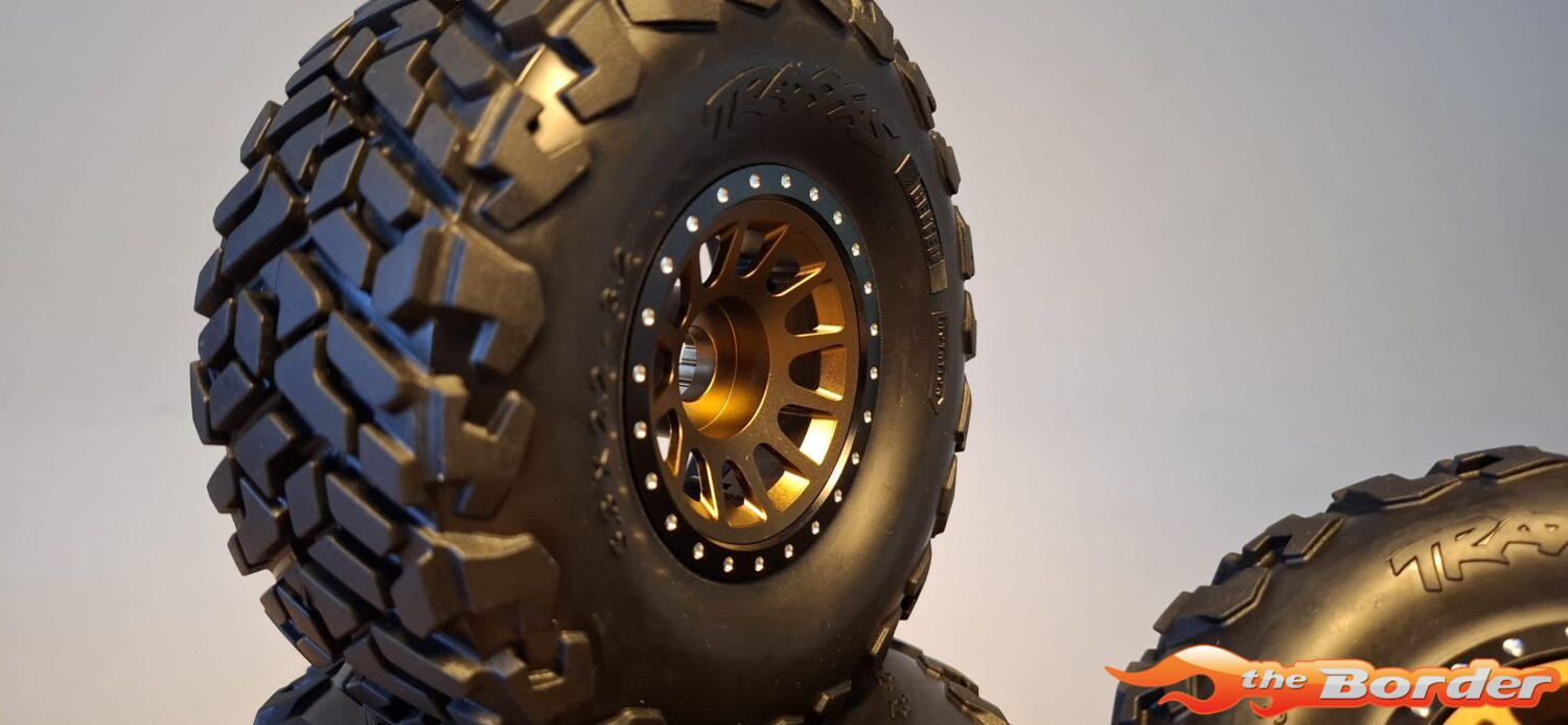 Traxxas Method Race Wheels 2Pcs (Alu, bronze anodized) (Beadlock rings seperate) 10274-BRNZ - Afbeelding 4