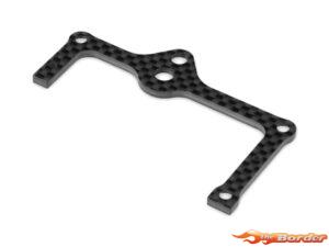XRAY X10 Carbon Rear Pod Lower Plate for 1-Piece Chassis Rear 371173