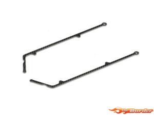 XRAY X10 Carbon Side Brace for 1-Piece Chassis (2) 376323