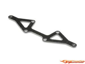 XRAY XP10 Carbon Lower Suspension. Arm Plate for 1-Piece Chassis 372143