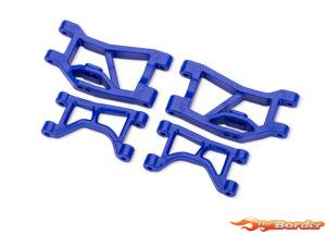 Traxxas Blue Rear Upper & Lower Suspension Arms (L&R) 10830-BLUE