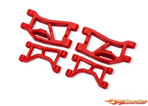 Traxxas Red Rear Upper & Lower Suspension Arms (L&R) 10830-RED