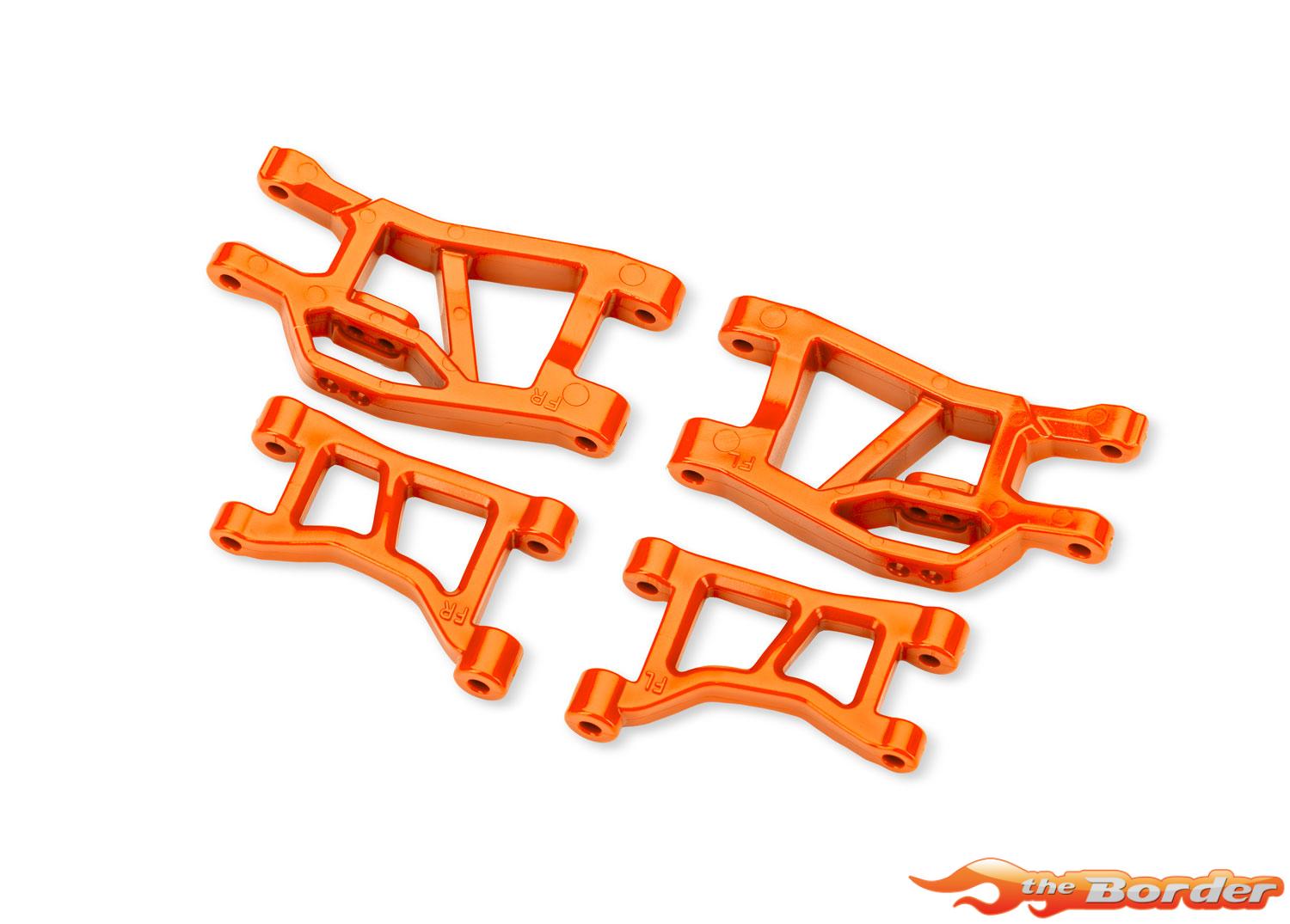 Traxxas Orange Front Upper & Lower Suspension Arms (L&R) 10831-ORNG