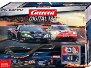 Carrera Digital 132 Racebaan - Full Throttle (2 auto's & 8 meter baan) 30045