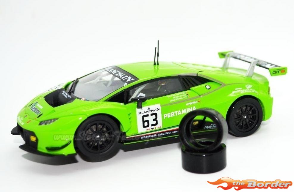 FrankenSlot Pu Tires voor Carrera 132 Ferrari 488- KTM X-Bow 88210