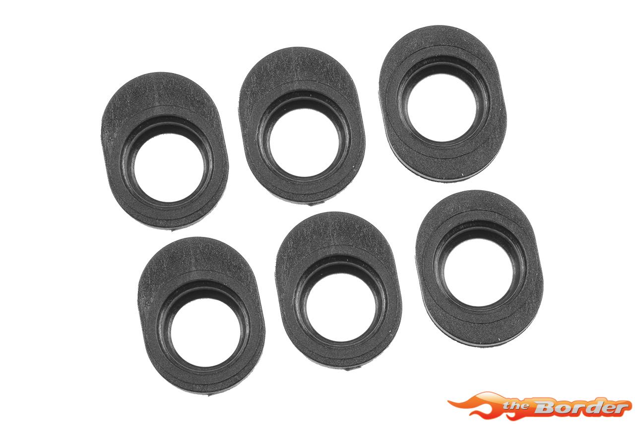 Corally Bulkhead Inserts (1 - 1.5 - 0) Set of 6pcs C-00105-032
