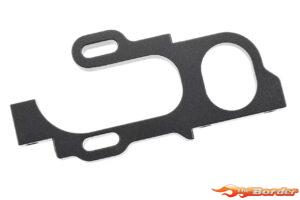 Corally Bulkhead Motor - 7075 Aluminium Black 1pcs C-00105-002