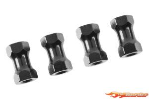 Corally Chassis Post 10mm Aluminium (4pcs) C-00105-038