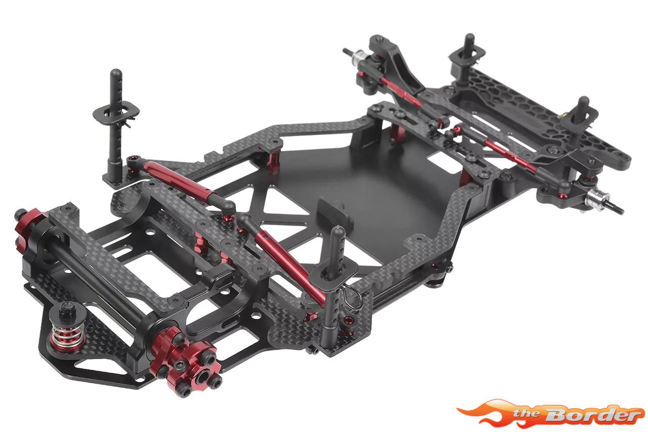 Corally SSX-125 1/12 Onroad Car Kit - 7075 Edition C-00105-A - Afbeelding 4