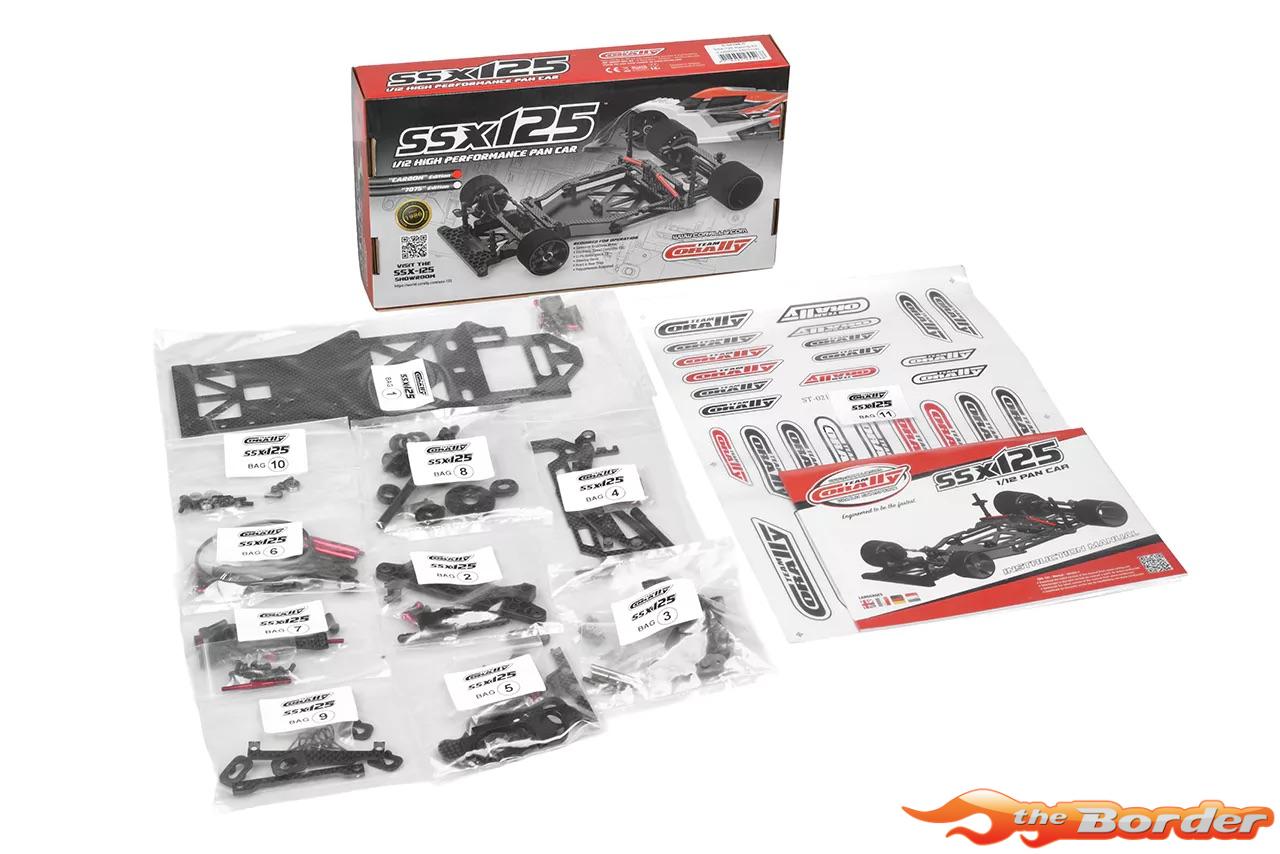 Corally SSX-125 1/12 Onroad Car Kit - Carbon Edition C-00105-C - Afbeelding 14