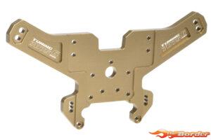 Corally Shock Tower Limited Edition - Rear Alu 7075 6mm - Hard Anodized LE (1) C-00180-1213-BR