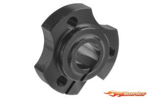 Corally Wheel Hub Solid Axle - Aluminium Black C-00105-014